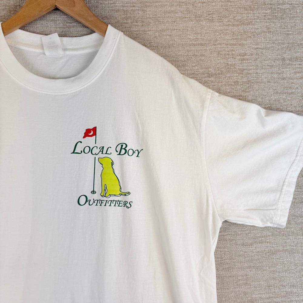 Local Boy Outfitters Master's T-Shirt Mens XL Golf Southern Preppy Augusta